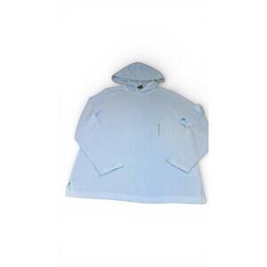 Vintage 90s Eddie Bauer Hooded Sweater Lagoon 100% Cotton M New with Tags Japan